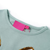 VidaXL Kindershirt mit langen Ärmeln 92 Medium Mint