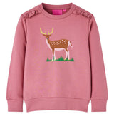 VidaXL Kinderpullover 140 himbeerfarben