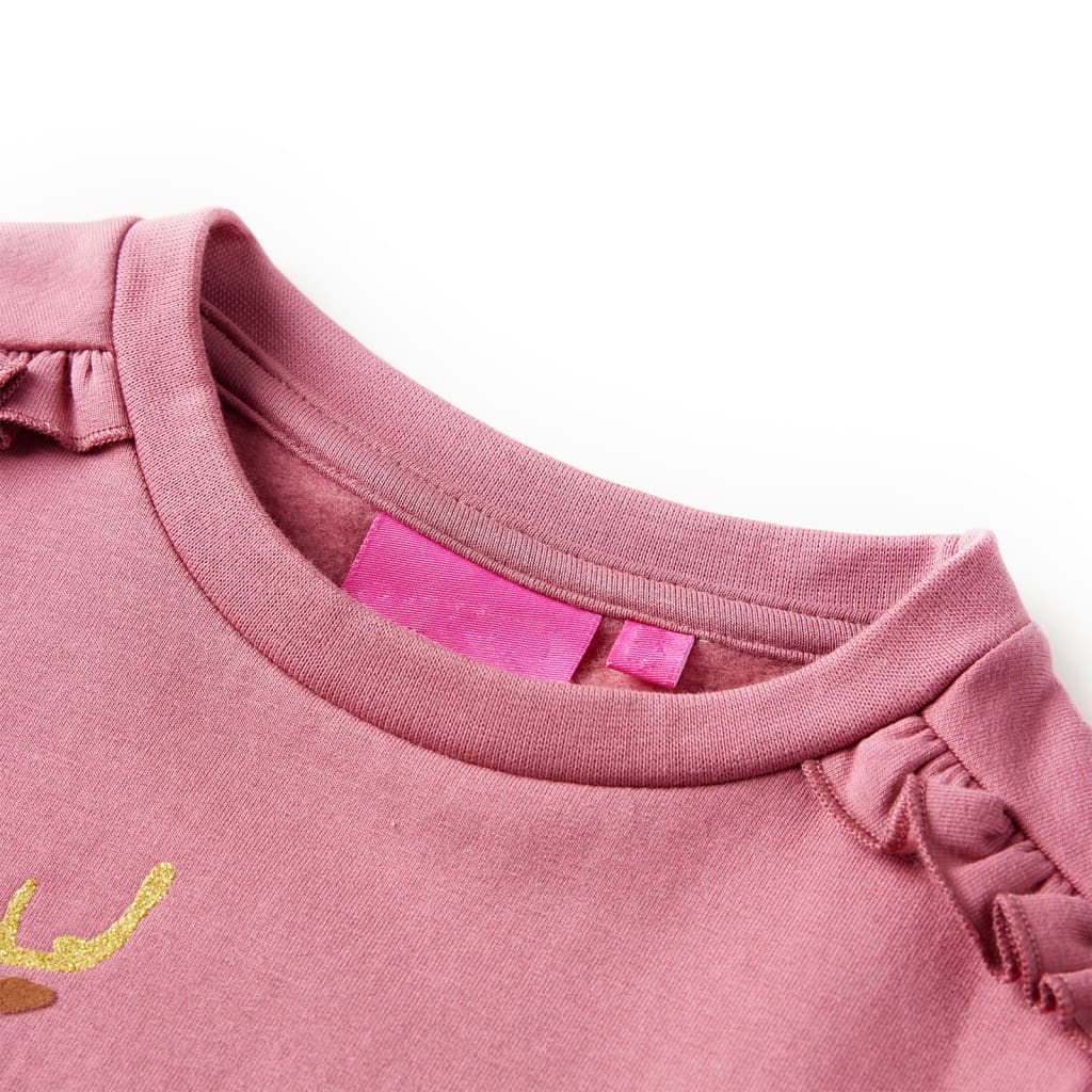 VidaXL Kinderpullover 140 himbeerfarben