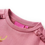 VidaXL Kinderpullover 140 himbeerfarben
