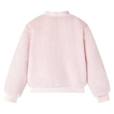 VidaXL Kindermantel 92 Kunstfell Zartrosa
