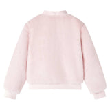 VidaXL Kindermantel 116 Kunstfell Zartrosa