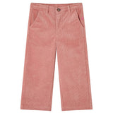 VidaXL Kinderhose 92 Cord altrosa