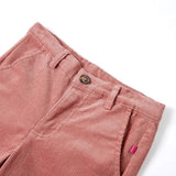 VidaXL Kinderhose 140 Cord Altrosa