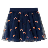 VidaXL Kinderrock mit Tüll 104 Marineblau