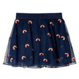 VidaXL Kinderrock mit Tüll 128 Marineblau