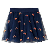 VidaXL Kinderrock mit Tüll 140 Marineblau