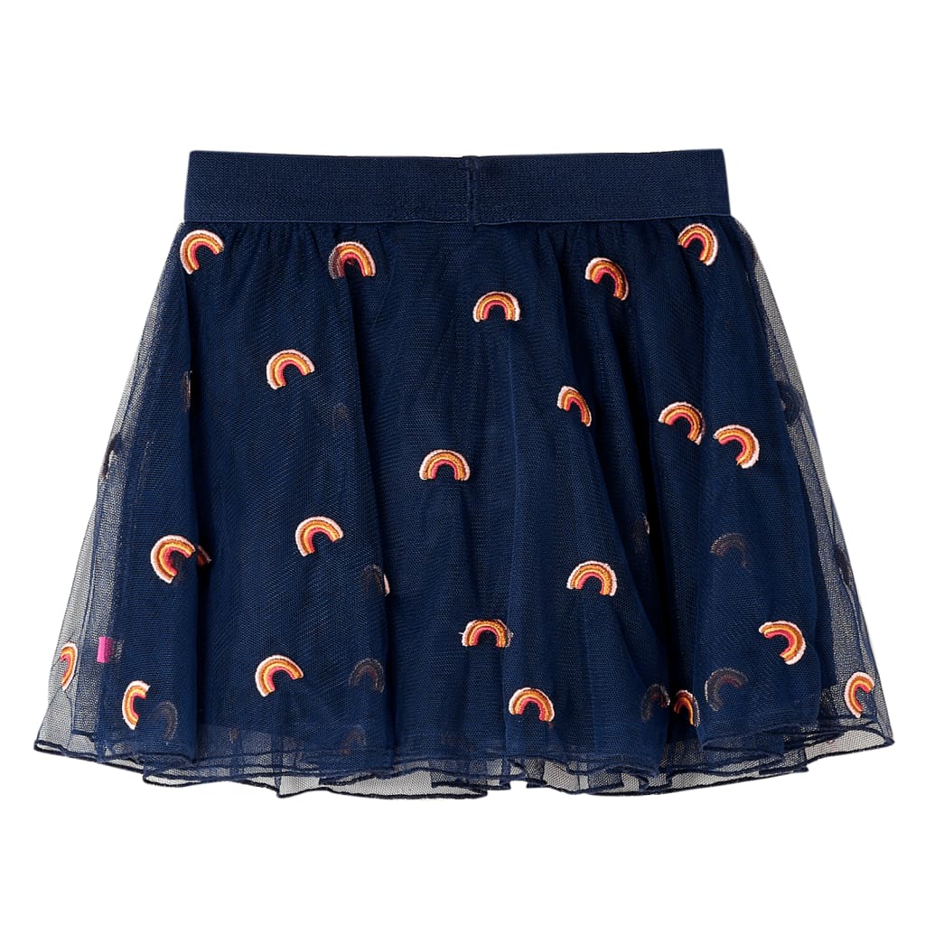 VidaXL Kinderrock mit Tüll 140 Marineblau