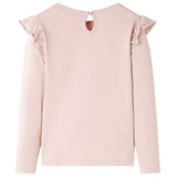 VidaXL Kindershirt mit langen Ärmeln 140 rosa