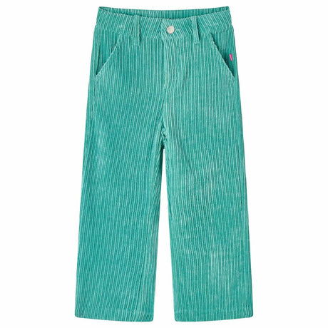VidaXL Kinderhose 92 Cord Mintgrün