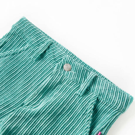 VidaXL Kinderhose 92 Cord Mintgrün