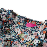 VidaXL Kindershirt mit langen Ärmeln 140 dunkelblau