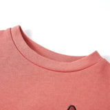VidaXL Kinderpullover Blockdesign 128 Rosa