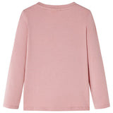 VidaXL Kindershirt mit langen Ärmeln 104 rosa
