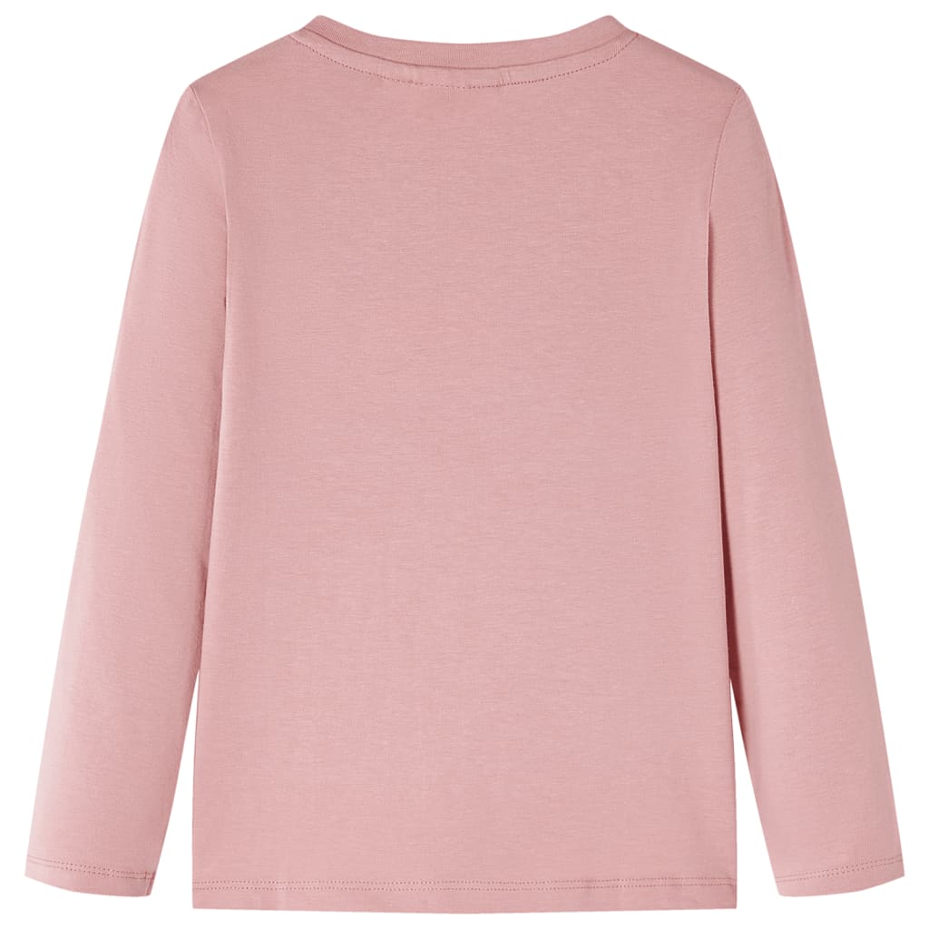 VidaXL Kindershirt mit langen Ärmeln 140 rosa