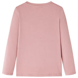 VidaXL Kindershirt mit langen Ärmeln 140 rosa