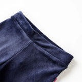 VidaXL Kinderhose Samt 92 Dunkelblau