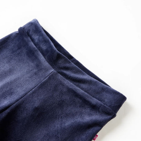 VidaXL Kinderhose Samt 92 dunkelblau