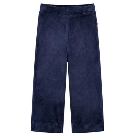 VidaXL Kinderhose Samt 104 dunkelblau