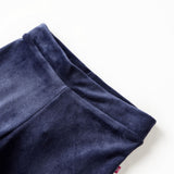 VidaXL Kinderhose Samt 128 Dunkelblau