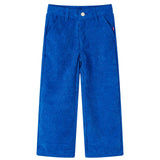 VidaXL Kinderhose 104 Cord Kobaltblau