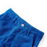 VidaXL Kinderhose 128 Cord Kobaltblau