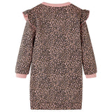 VidaXL Kinderkleid 140 mittelrosa
