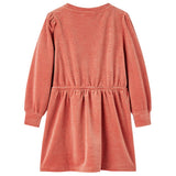 VidaXL Kinderkleid mit langen Ärmeln 92 Mittelrosa