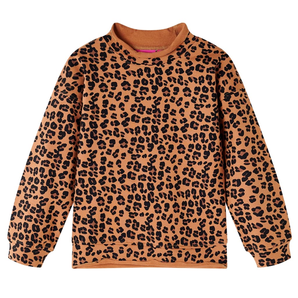 VidaXL Kinderpullover 116 hellcognacfarben