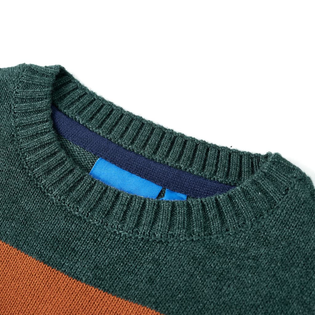 VidaXL Kinderpullover gestrickt 116 Mehrfarbig