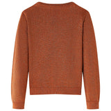 VidaXL Kinderstrickjacke 104 cognacfarben