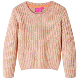 VidaXL Kinderpullover gestrickt 104 zartrosa
