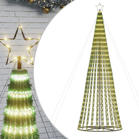 VidaXL Lichtkegel 688 warmweiße LEDs 300 cm