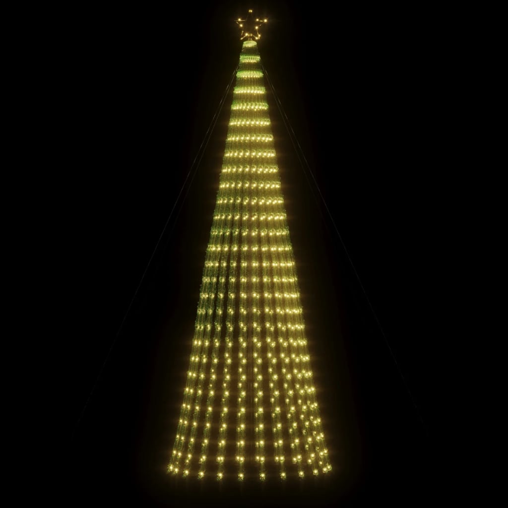 VidaXL Lichtkegel 688 warmweiße LEDs 300 cm