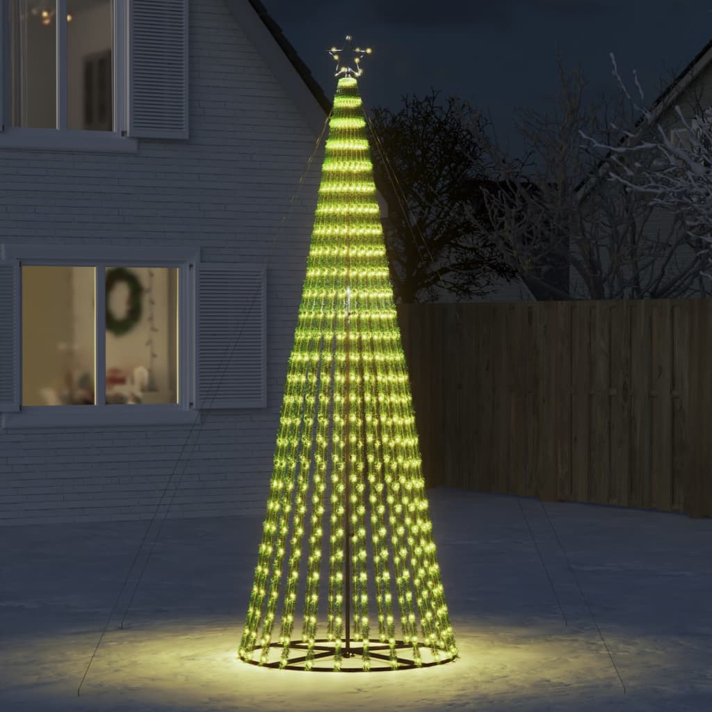 VidaXL Lichtkegel 688 warmweiße LEDs 300 cm