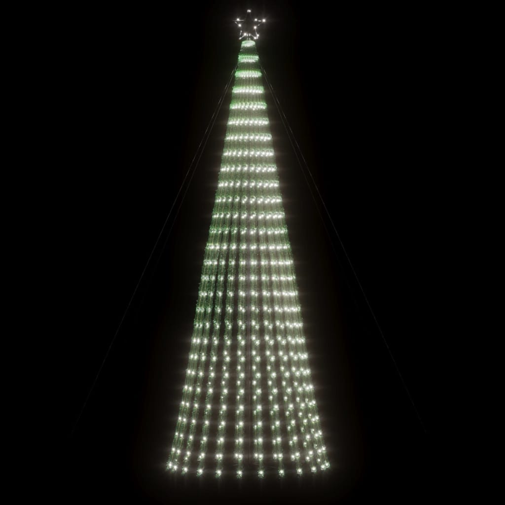 VidaXL Lichtkegel 688 kaltweiße LEDs 300 cm