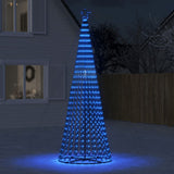 VidaXL Lichtkegel 688 blaue LEDs 300 cm