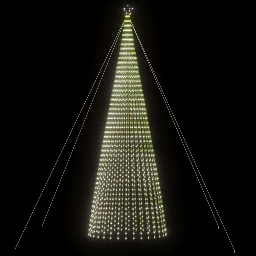 Vidaxl Light Cone 1544 LED en blanco frío 500 cm