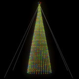 VidaXL Lichtkegel 1544 mehrfarbige LEDs 500 cm