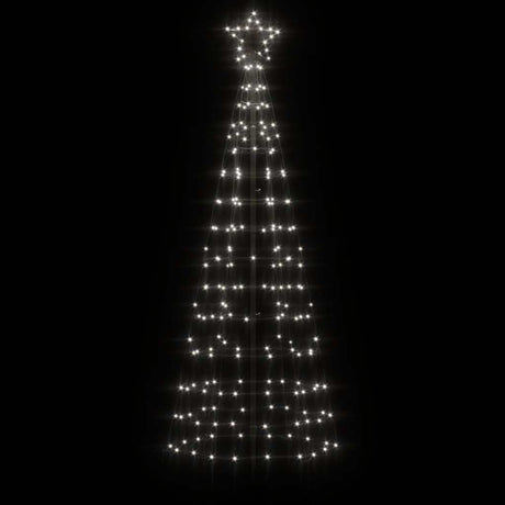 VidaXL Lichtkegel mit Erdspießen 220 kaltweiße LEDs 180 cm