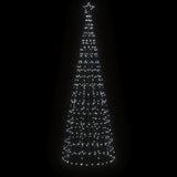 VidaXL LED-Weihnachtsbaum mit Spitzen 570 LEDs kaltweiß 300 cm
