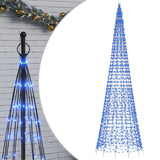 Vidaxl Light Cone on Foogpole 1534 Blue LED LED 500 cm