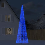 Vidaxl Light Cone on Foogpole 1534 Blue LED LED 500 cm