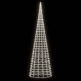 Vidaxxl LED-Weihnachtsbaum am Fahnenmast 3000 LEDs kaltweiß 800 cm