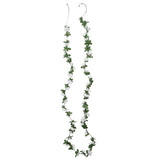 Vidaxl Garlands natalizi con fiori 6 St 250 cm primaverili bianchi