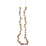 Vidaxx Weihnachtsgirlanden mit Blumen 6 Stück 250 cm Hellviolett