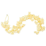 Vidaxl Garlands de Noël avec des fleurs 6 pcs 180 cm Champagne colorés