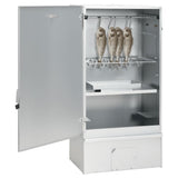 VidaXL BBQ Smoker mit Kaltrauchgenerator aus verzinktem Stahl