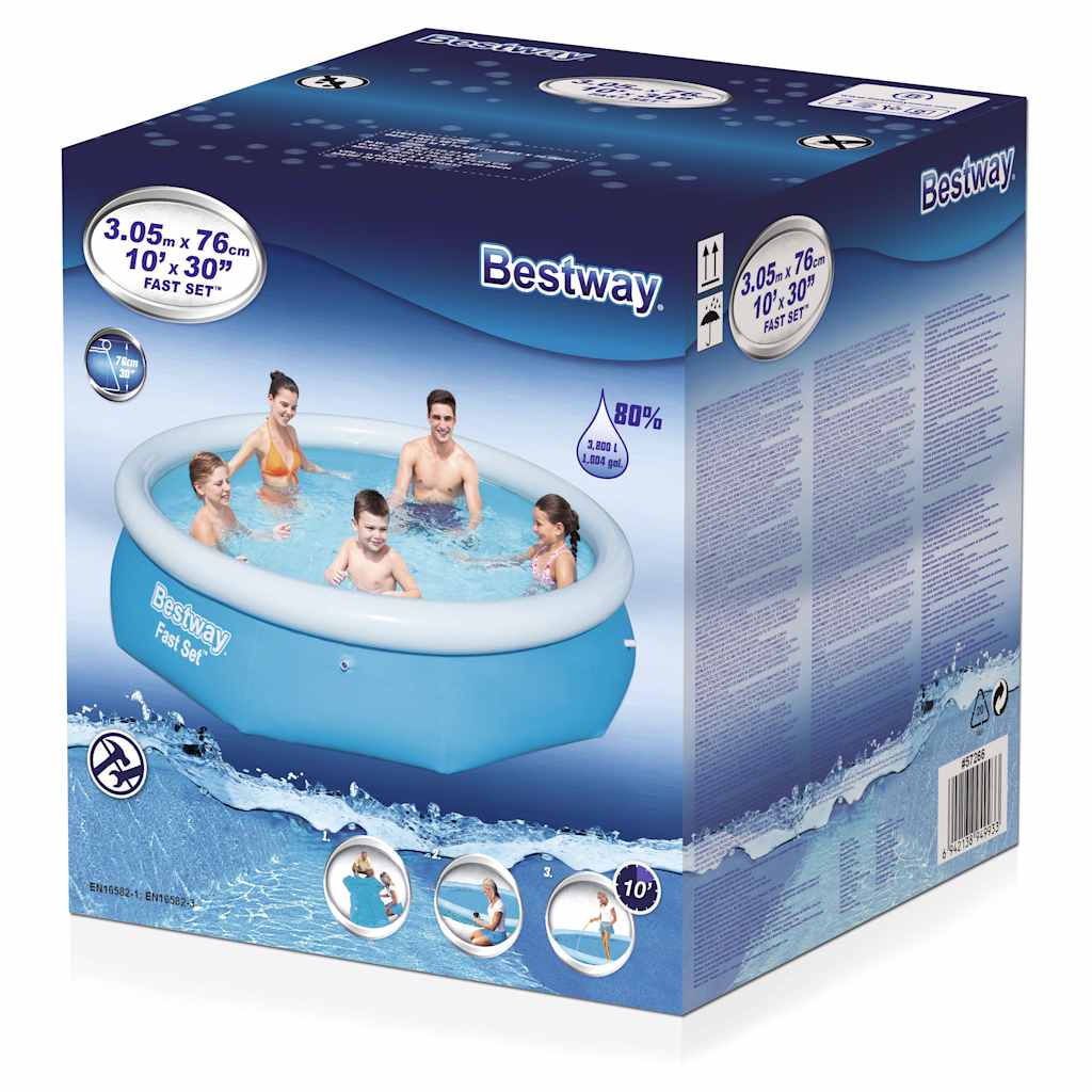 Bestway Fast set piscine gonflable autour de 305x76 cm 57266