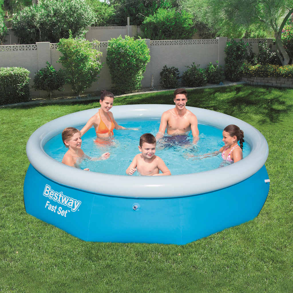 Bestway Fast Set Schwimmbad aufblasbar rund 305x76 cm 57266